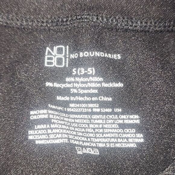 No Boundaries Juniors Round Neck Sleeveless, Bodysuit Size Small (3-5) - Picture 6 of 7